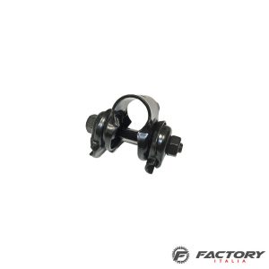 Morsetto fissaggio sella bici al tubo reggisella nero