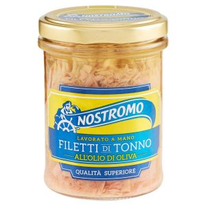 Filetti di Tonno all’Olio di Oliva NOSTROMO 180gr