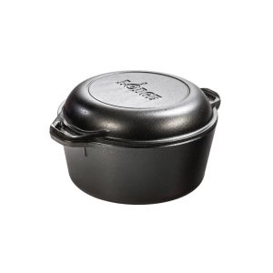 Forno Olandese Doppio in Ghisa Lodge – 4,7L