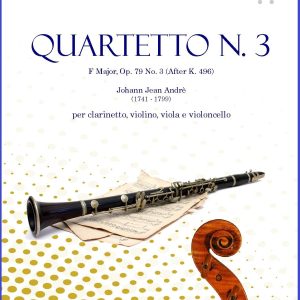 QUARTETTO N. 3 PER CLARINETTO E ARCHI K 496