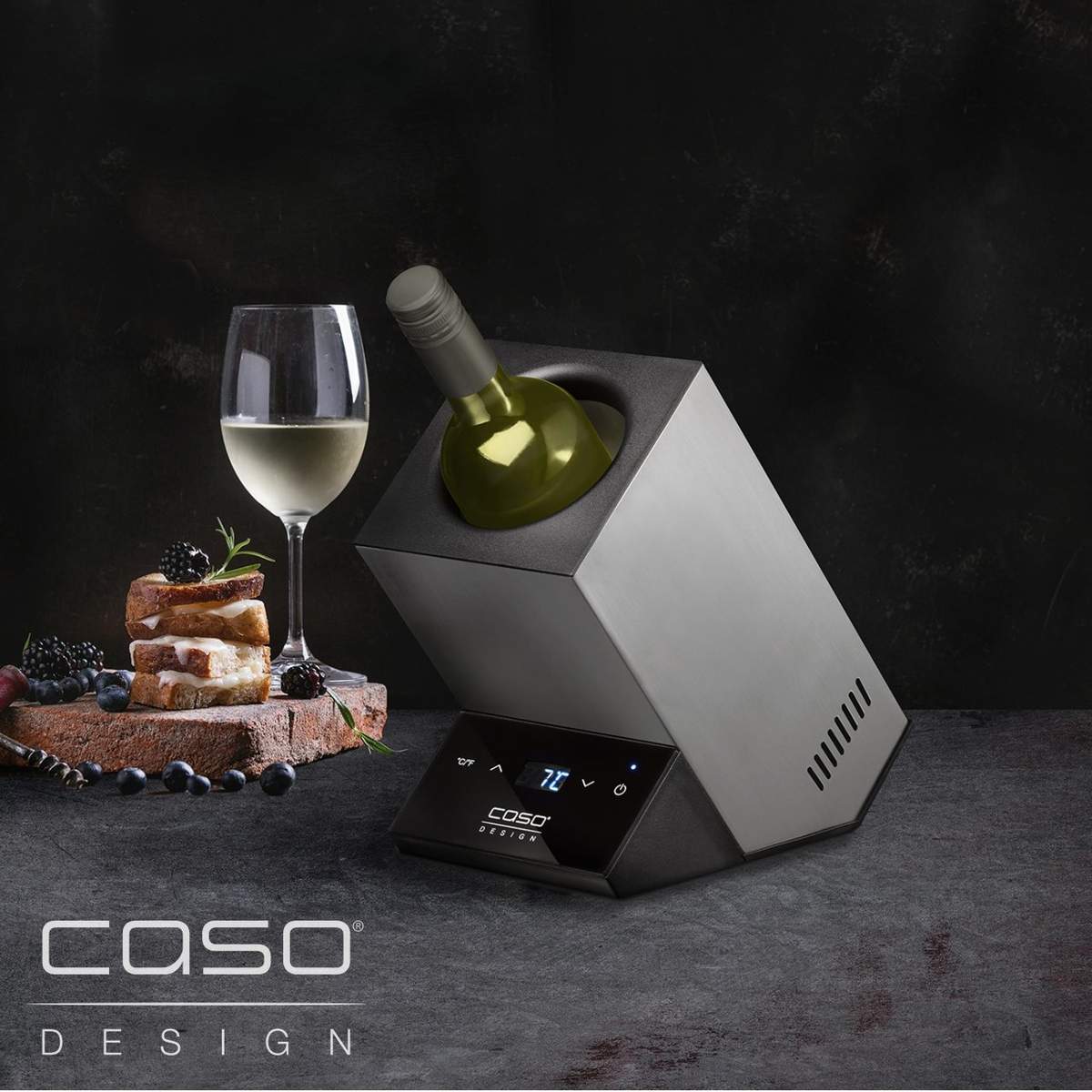 Raffreddatore di vino Caso Design WineCaseOne Inox CSO 00611 - immagine 7