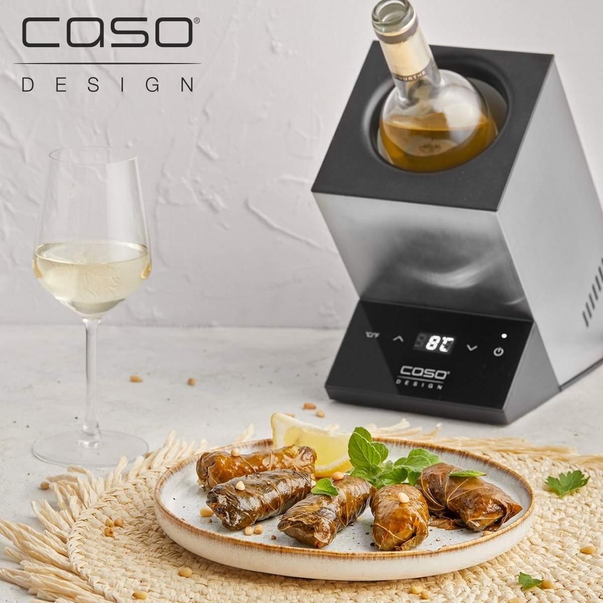 Raffreddatore di vino Caso Design WineCaseOne Inox CSO 00611 - immagine 8