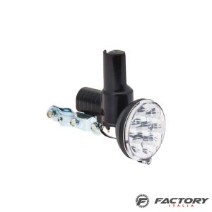 Riflettore combinato con dinamo per bici