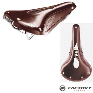 Sella Brooks B17 Carved Narrow marrone