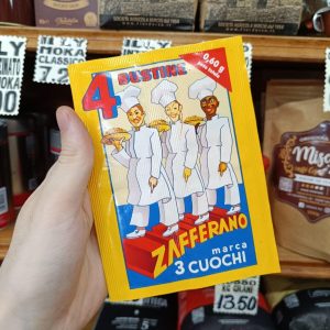 Zafferano 3 Cuochi Gr.0,6 4 Bustine