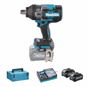 Makita TW001GM201 AVVITATORE A IMPULSI 40V XGT 4AH ATTACCO 3/4″