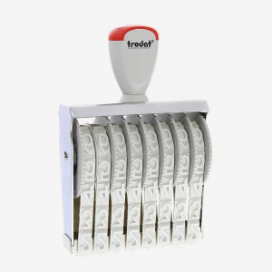 Trodat Classic 15128 Timbro Numeratore 8 colonne 12 mm