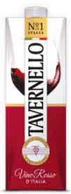 Vino Tavernello Rosso lt 1 Brik  X15