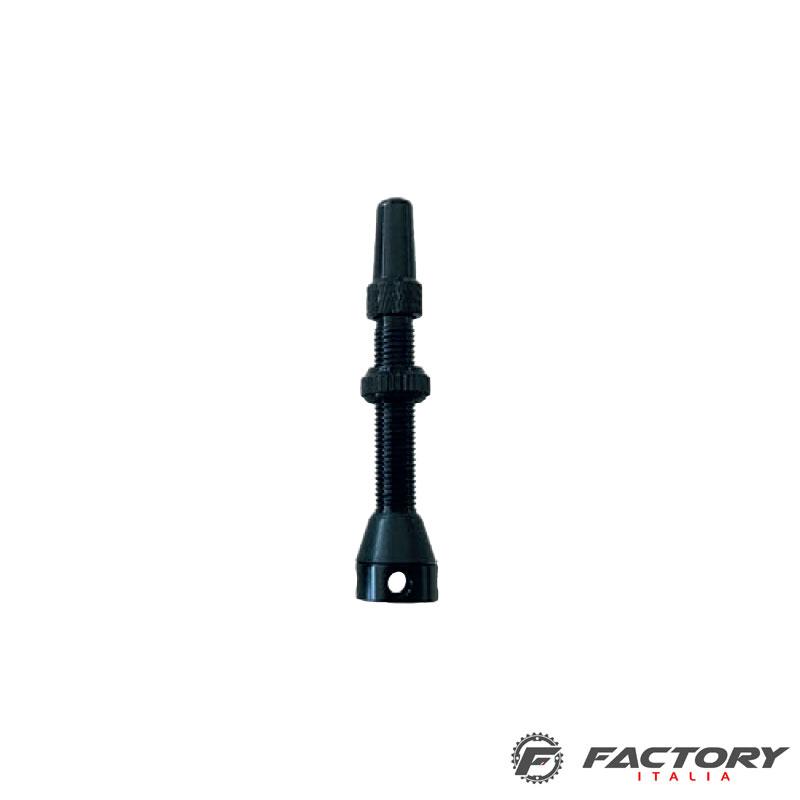 Valvola in alluminio tubeless base forata 44 mm - immagine 2