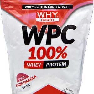 Why Sport WPC 100% Whey Yogurt Fragola 1 Kg