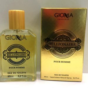 GIOMA BILLIONAIRE POUR HOMME EAU DE TOILETTE 95 ML EQUIVALENTE ONE MILLION PACO RABANNE