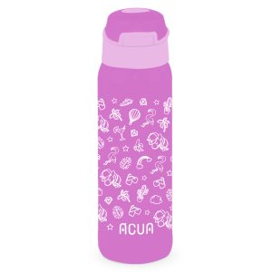 Borraccia Termica con Cannuccia Acua 500 ml – Unicorno