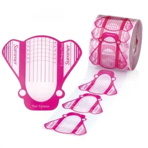 Cartine Farfalla Ricostruzione Unghie – Rotolo 500 Pz