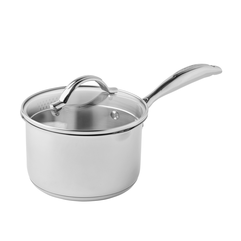 Casseruola 1 Manico in Acciaio inox & Coperchio cm Ø16 – Scanpan “STS” - immagine 3