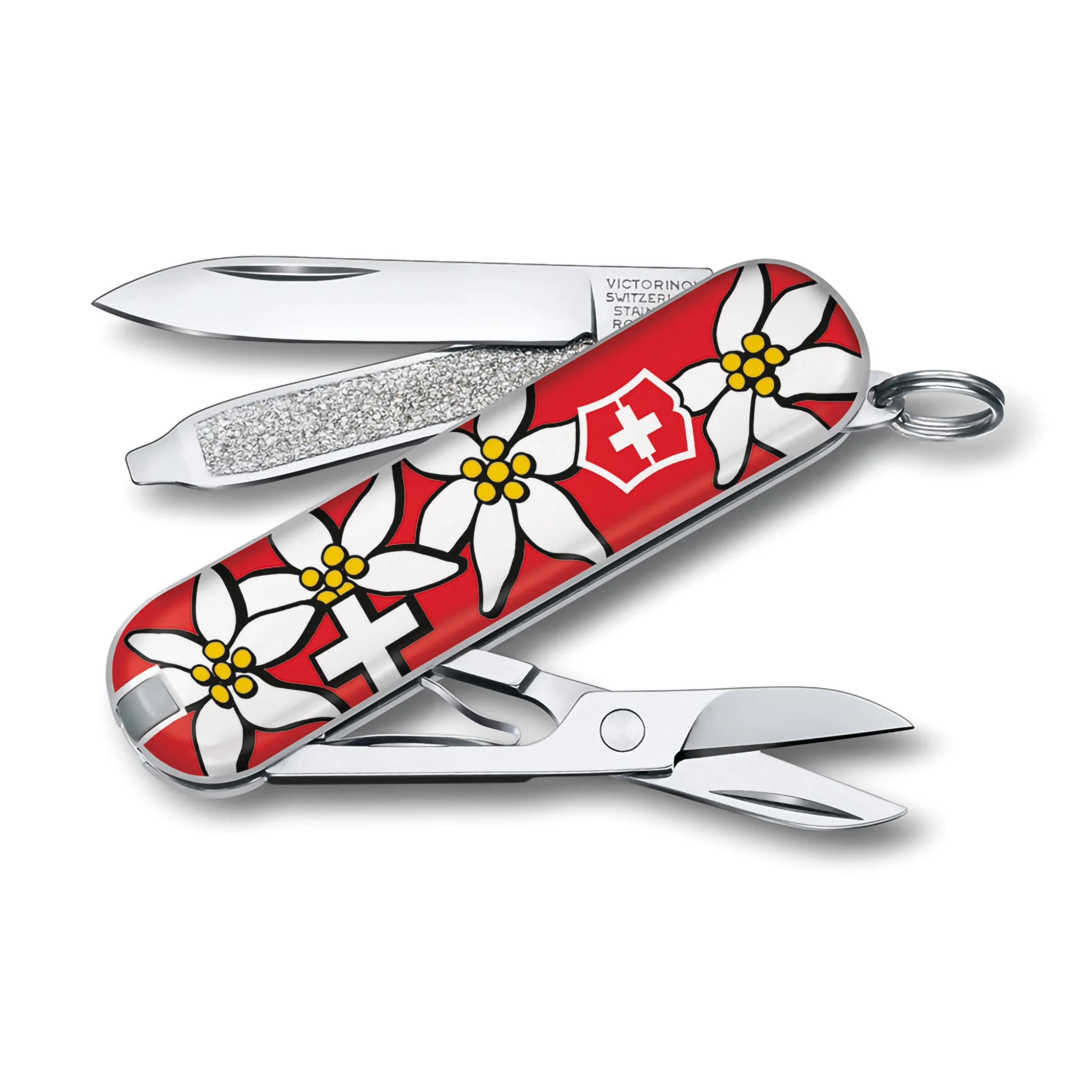 Coltellino Multiuso Piccolo Classic SD “Stella Alpina – Alpine Edelweiss” Victorinox 58 mm