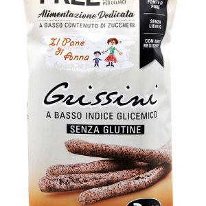 Il Pane di Anna Grissini a Basso Indice Glicemico Senza Glutine 120 g.