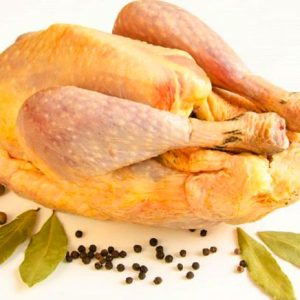 Pollo ruspante intero