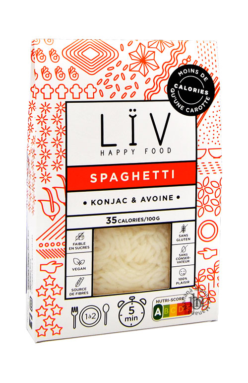 Liv Happy Food Spaghetti di Konjac e Avena 200 g. - immagine 2