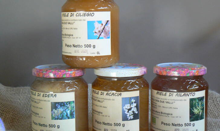 Miele di millefiori da agricoltura biologica