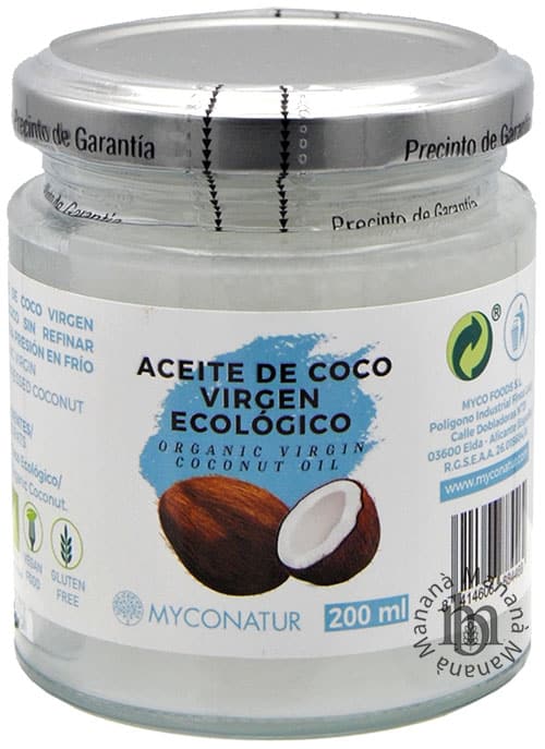 Myconatur Olio Extra Vergine di Cocco Bio 200 ml.