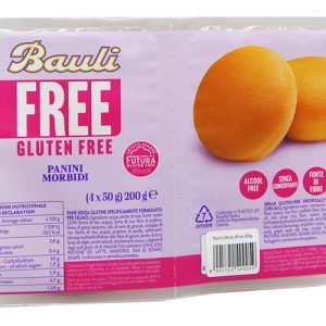Bauli Free Panini Morbidi Senza Glutine 200 g.