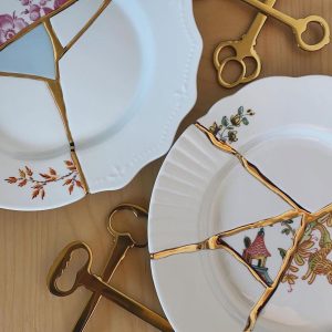 Seletti Piatto Piano Kintsugi