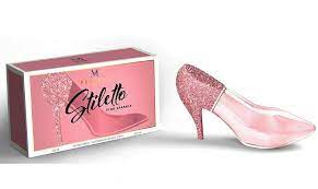 FERRERA STILETTO PINK SPARKLE EAU DE PARFUM 100 ML EQUIVALENTE GOOD GIRL FANTASTIC PINK - immagine 2