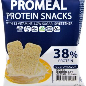 Volchem Promeal Protein Snacks 38% Proteico Cioccolato Bianco 37,5 g.
