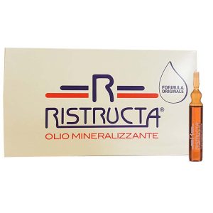 RISTRUCTA OLIO MINERALIZZANTE CAPELLI 10 FIALE DA 12 ML