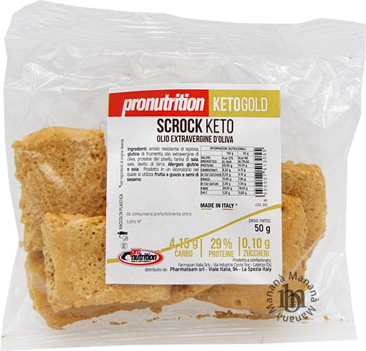 Pronutrition Keto Gold Scrock Olio Extra Vergine d’Oliva 50 g. - immagine 2