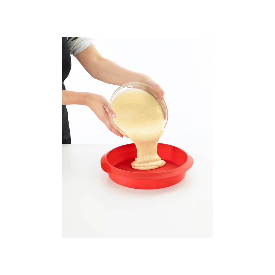 Stampo Torta in Silicone Tondo Lekuè – cm 20x5h - immagine 3