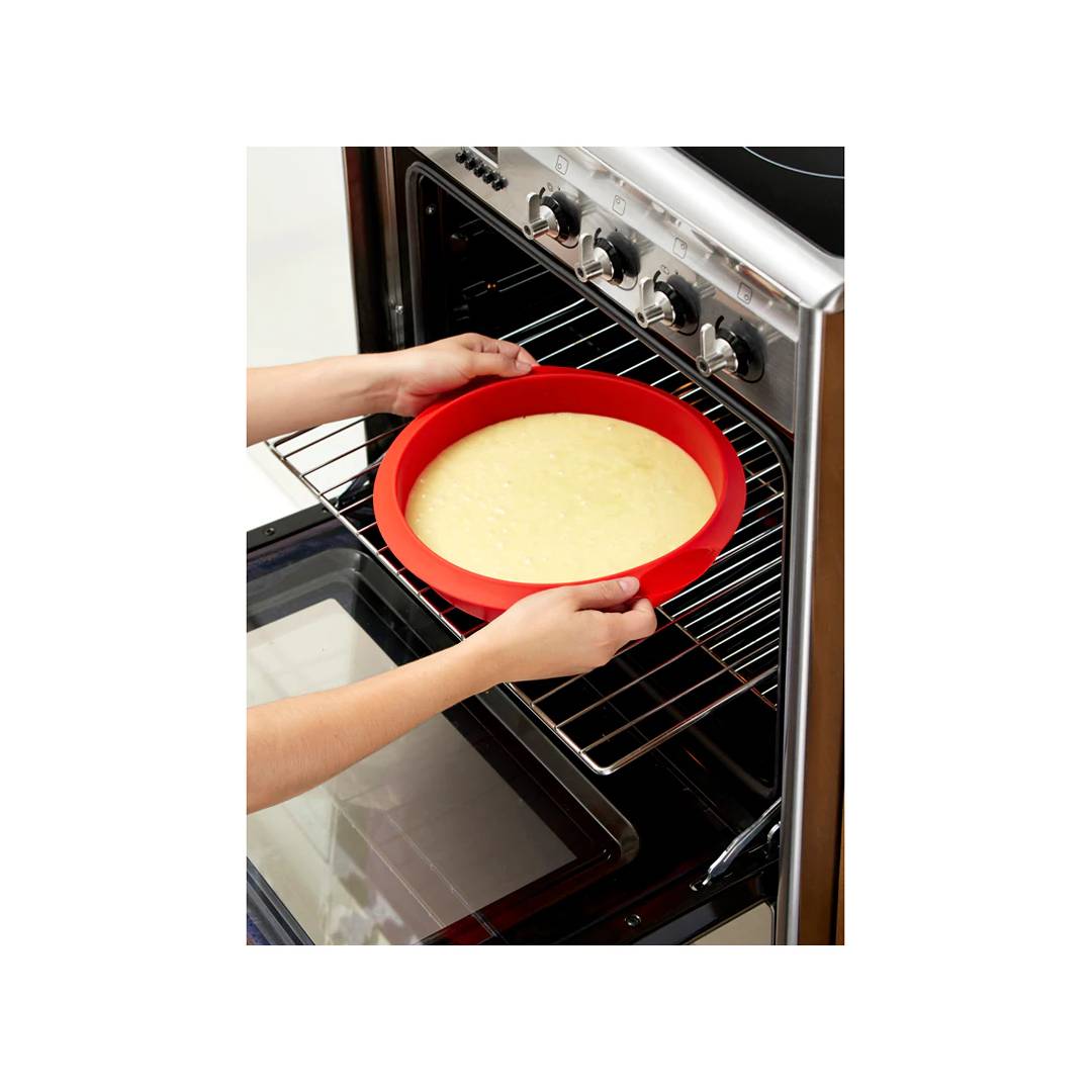 Stampo Torta in Silicone Tondo Lekuè – cm 20x5h - immagine 5