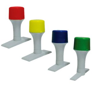 Timbri manuali di plastica confezione 100 basi Ø40