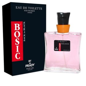 PRADY BOSIC BACK IN BLACK EAU DE TOILETTE POUR FEMME 100 ML. EQUIVALENTE HUGO DEEP RED