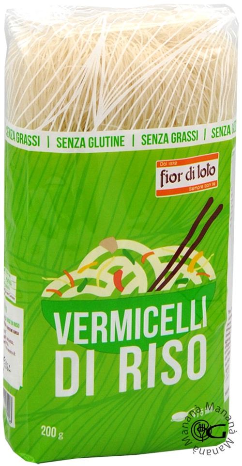 Il Fior di Loto Vermicelli di Riso Senza Glutine 200 g.