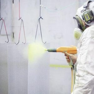 Verniciatura professionale ad aerografo con tinta Pantone/RAL al Mq